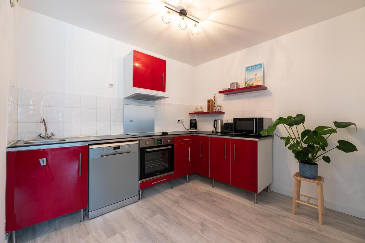 L'Alhambra, Cosy 2 Pieces Au Centre Ville De مينتون المظهر الخارجي الصورة